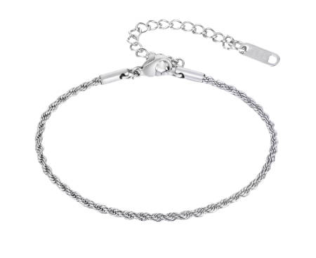 Bracelet Twisted Link 2mm