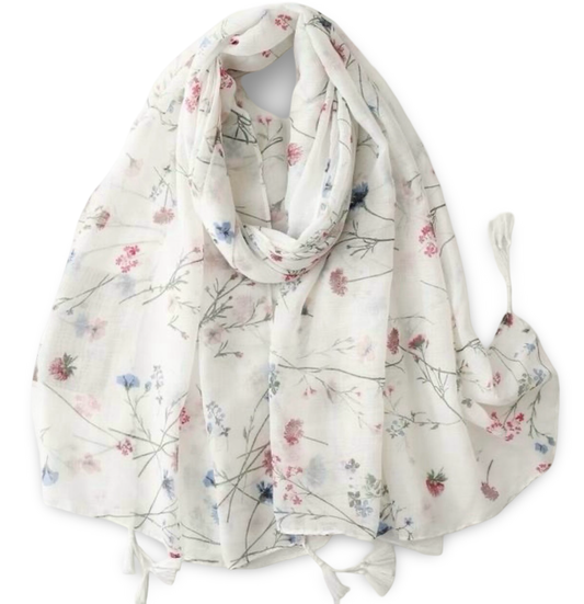 Foulard Lisa Blanc